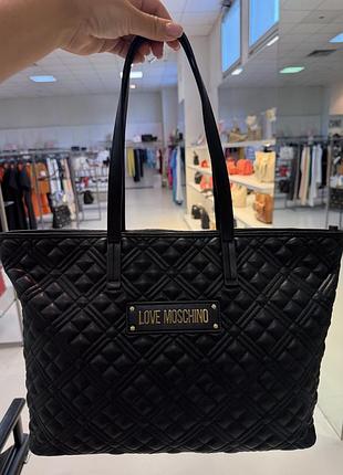 Сумка love moschino .