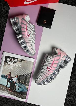 Жіночі кросівки nike shox tl pink metallic