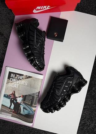 Жіночі кросівки nike shox tl all black
