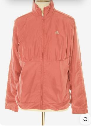 Коралова куртка вітровка адідас adidas