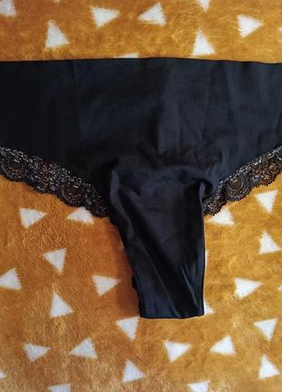 Трусики стрінги з мереживною попою intimissimi xs, s
