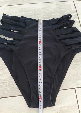 Високі оригінальні плавки до купальника, розмір l-xl