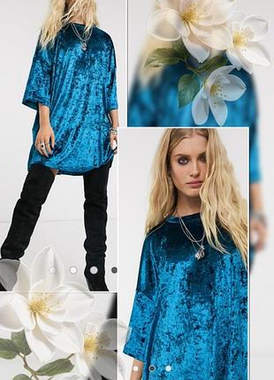 Платье туника оверсайз asos