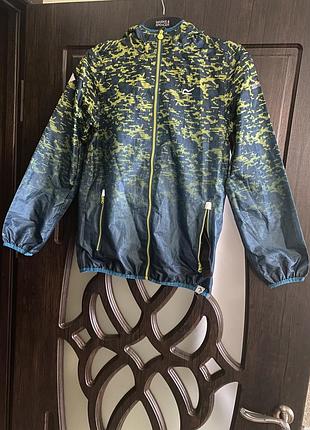 Вітровка для хлопчика regatta, синьо-зелена