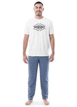 Чоловічий домашній комплект wrangler. піжама футболка+штани. оригінал. з сша. новий