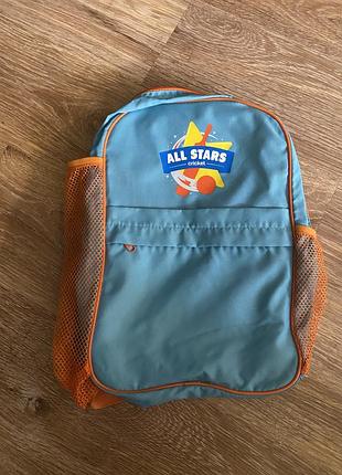 Рюкзак для хлопчиків all stars блакитний