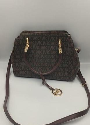 Каркасная сумка кросс-боди miss keith в стиле michael kors, one size