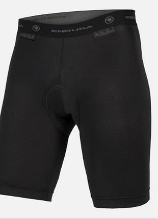 Велошорты endura padded clickfast liner - black