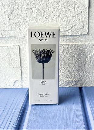 Оригінал!!! loewe solo ella elixir eau de parfum rollerball 7,5ml