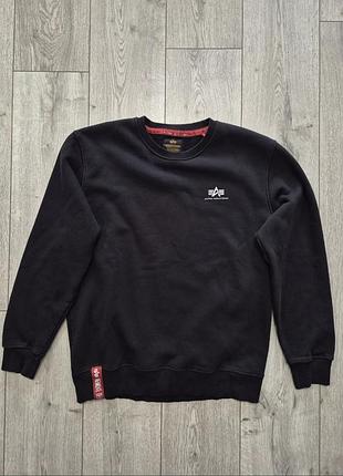 Мужской оригинальный свитер alpha industries,l размер