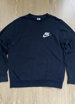 Чорний чоловічий світшот nike