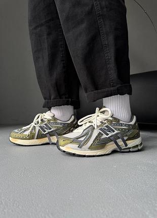 Кроссовки мужские new balance 1906a green/beige