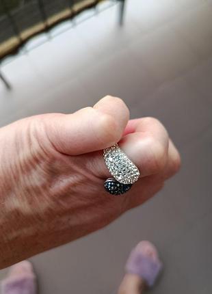 Оригинальная кольца swarovski louise (размер 17.5) с кристаллами 3