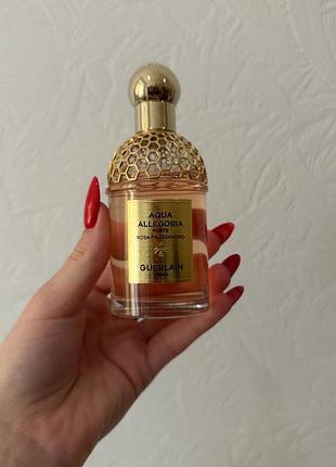 Guerlain aqua allegoria rosa palissandro forte парфумована вода