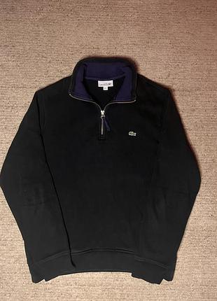 Светр lacoste 1/4 zip полузамок