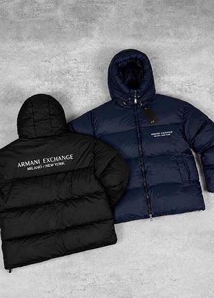 Пуховик armani exchange