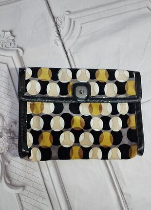Бархатний клатч longchamp вінтаж