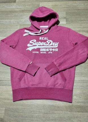 Мужское тёплое худи superdry , размер xxl .