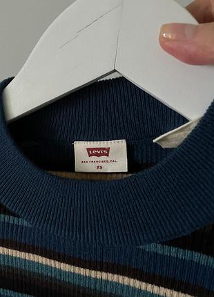 Смугастий гольф светр levis 6