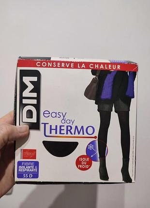 Преміум термоколготки dim easy day thermo 55 den (франція), розмір 1 (xs/s)