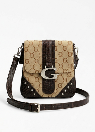 Винтажная сумка кросс-боди guess в стиле y2k