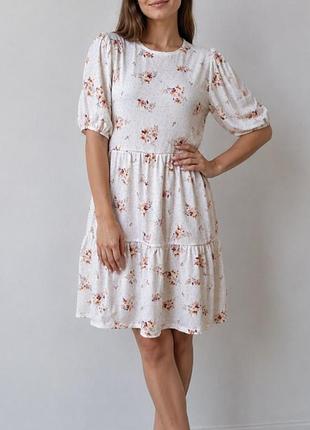 Платье в цветочный принт h&amp;m divided