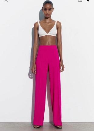 Штани zara брюки zara фуксія