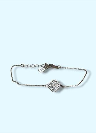 Витончений ланцюжковий браслет з сяючим елементом accessorize 🇬🇧