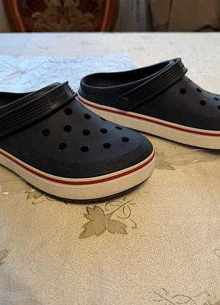 Оригінальні crocs j5. темно-сині. 37-38 р(23.3см).