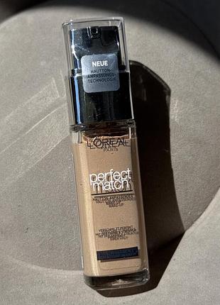 Тональний крем із технологією адаптації до тону шкіри ✨ l’oréal paris true match super-blendable foundation 3.d/3.w golden beige, 30 мл