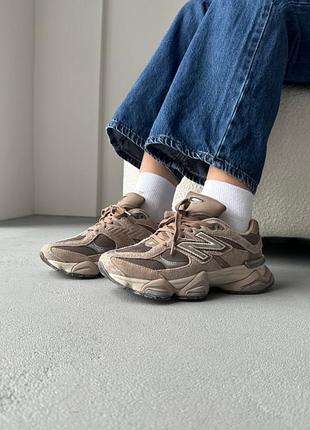Кроссовки женские new balance 9060 mushroom