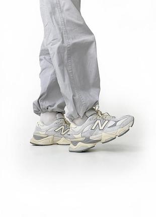 Кроссовки женские new balance 9060 grey/beige