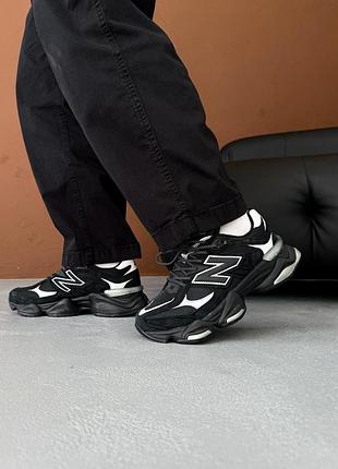 Кросівки чоловічі new balance 9060 black/reflective