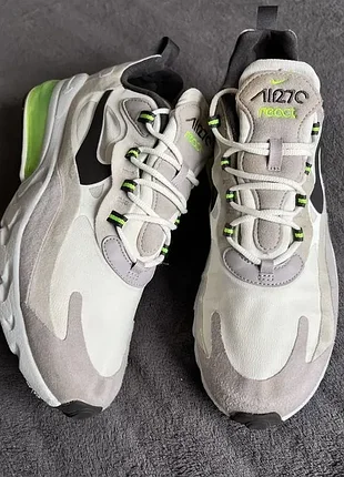 Мужские кроссовки nike react air 270. p. 44. идеал!!
