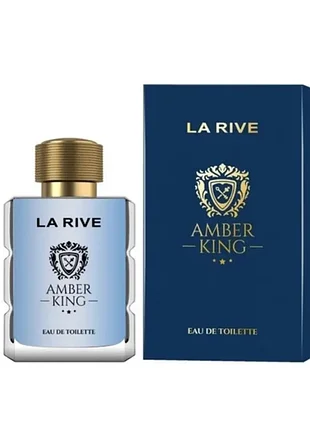 Тестер мужской туалетной воды la rive amber king объемом 100 мл.