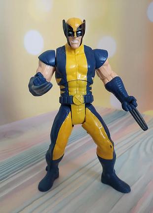 Фигурка wolverine (русомаха) из серии marvel mighty battlers от компании hasbro