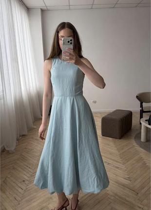 Нова лляна сукня início de marco