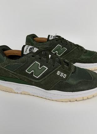 Оригінальні замшеві кросівки new balance 550