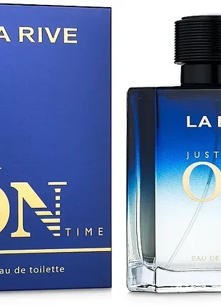 Тестер чоловічої туалетної води la rive just on time обсягом 100 мл.