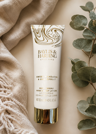 Зволожувальний лосьйон для рук і тіла — baylis & harding sweet mandarin & grapefruit 130 мл