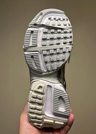 Nike v2k runtekk white silver custom 2