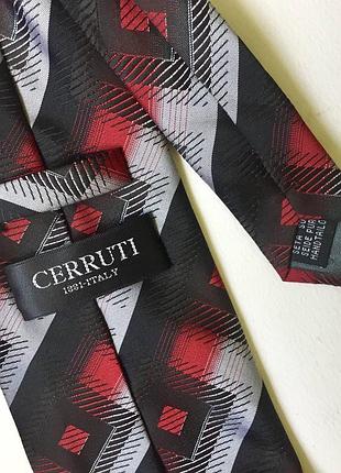Шовкова чоловіча краватка cerruti 1881/ оригінал/ італія/ ручна робота
