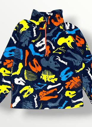 Mountain warehouse тепла флісова кофта на хлопчика 3-4 роки фліска