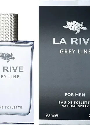Тестер мужской туалетной воды la rive grey line объемом 90 мл