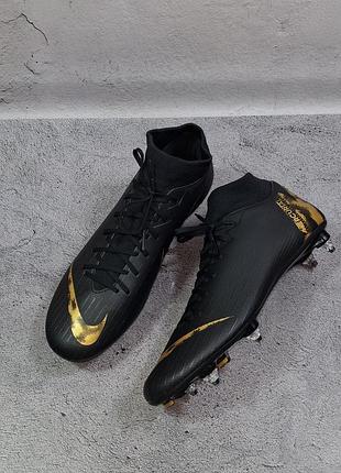 Бутсы nike mercurial superfly 6 sg pro футбольные копочки phantom gx elite