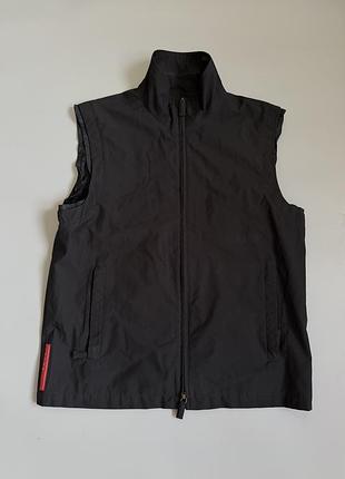 Жилетка prada sport gore-tex (линейка linea rossa) size m