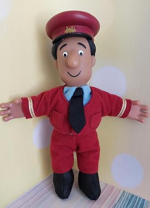 М'яка іграшка ajay bains (аджай бейнс) з мультсеріалу "листоноша пет" (postman pat)