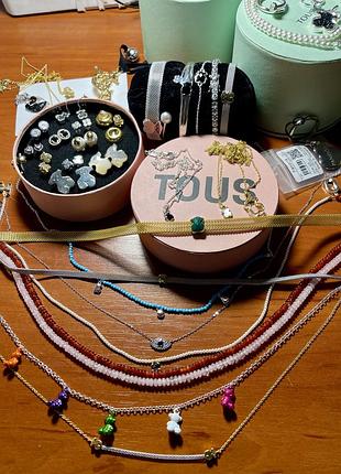 Tous mini кулон з ведмедем