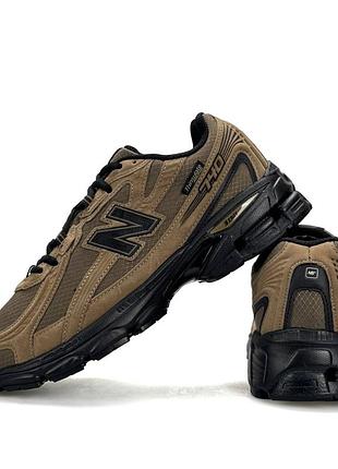 Чоловічі термо кросівки new balance 740 thinsulate big size coyote black