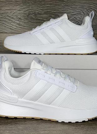 Кроссовки кросівки adidas racer tr21 з текстильним сітчастим верхом та м'якою амортизуючою підошвою cloudfoam